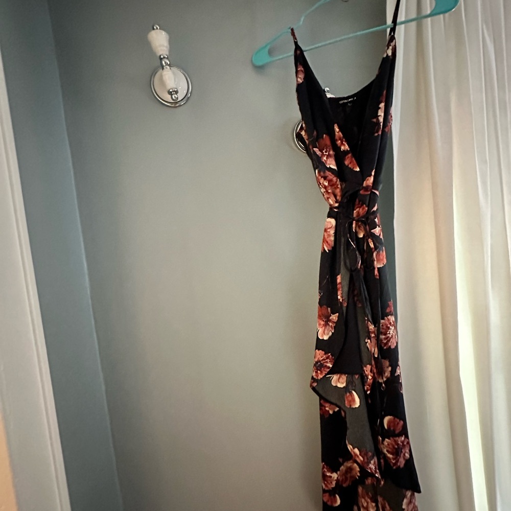 Cotton Candy LA wrap dress